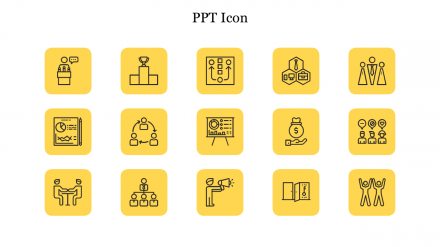 Get Awesome PPT Icon Slide PowerPoint Presentation