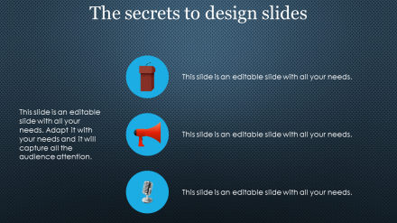 Free - Three Node PowerPoint Design Slide PPT Templates