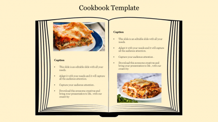 Creative Cookbook Template Google Slides Presentation