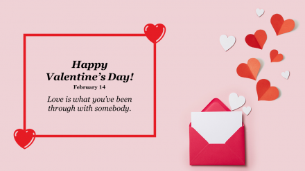 Free - Microsoft PowerPoint Templates Valentines Day Slide