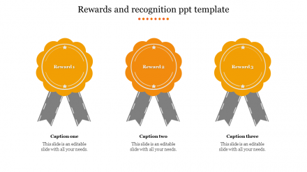 Free - Get Modern Rewards And Recognition PPT Template Slides
