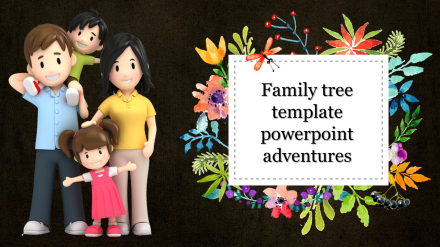 Free - Family Tree Template PowerPoint Model