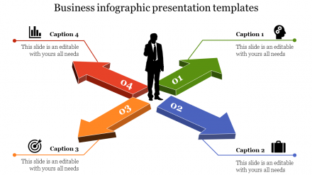 Make Use Of This Attractive Infographic Presentation Slide
