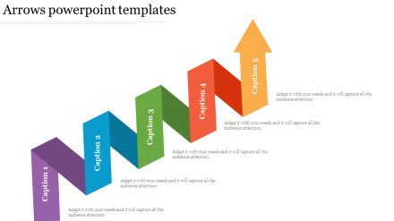 Serpentine Model-Arrows PowerPoint Templates	