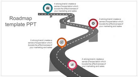 Buy Highest Quality Predesigned Roadmap Template PPT