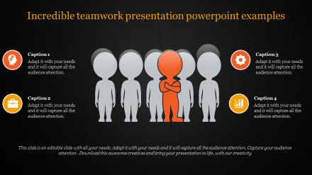 Free - Get Our Predesigned Teamwork Presentation PowerPoint