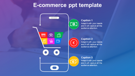 Creative E-Commerce PPT Template For Presentations