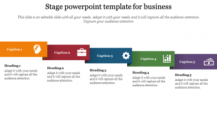 Free - Elegant Stage PowerPoint Template Presentation Designs