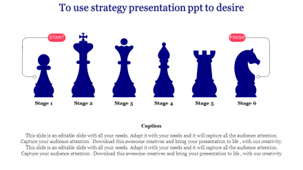 Free - Amazing Strategy Presentation PPT Slide Designs-6 Steps