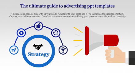 Best Strategy Of Advertising PPT Templates Presentation