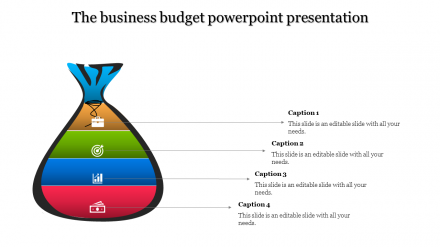 Free - A Four Noded Budget PowerPoint Presentation Template 