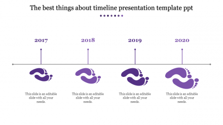 Amazing Timeline Presentation Template PPT Designs
