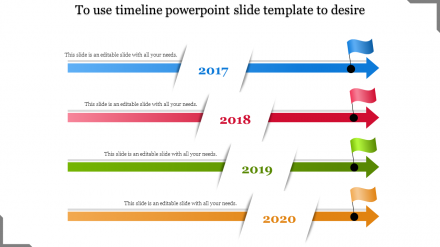 Download The Best Timeline PowerPoint Slide Template