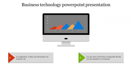 Free - A Two Noded Technology Powerpoint Presentation