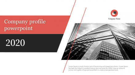 Affordable Company Profile PowerPoint Template Design
