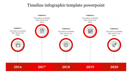 Free - Effective Timeline Infographic Template PowerPoint