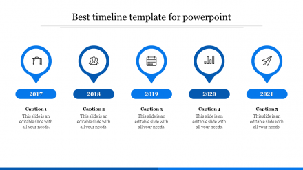 Free - Download The Best Timeline Template For PowerPoint