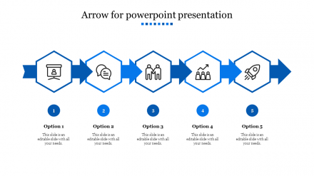 Free - Editable Arrow For PowerPoint Presentation Slide Templates
