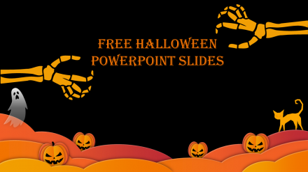 Free Halloween PowerPoint Slides Design Template