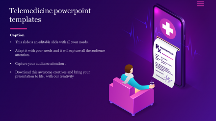 Stunning Telemedicine PowerPoint Templates Designs
