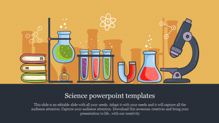 Attractive Science PowerPoint Templates Presentation