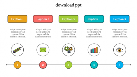 The Best Infographics Download PPT Presentation Slides