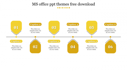 Free - Attractive MS Office PPT Themes Free Download Slide