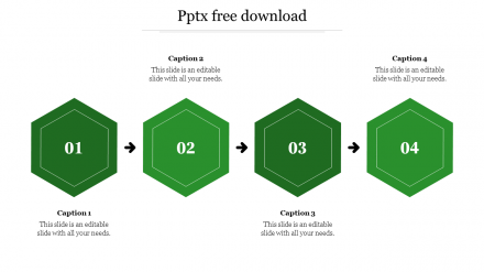 Free - Our Predesigned PPTX Free Download Slide Template