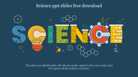 Attractive Science PPT Slides Free Download