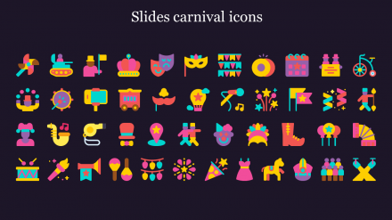 Eye-catching Slides Carnival Icons PowerPoint Presentation