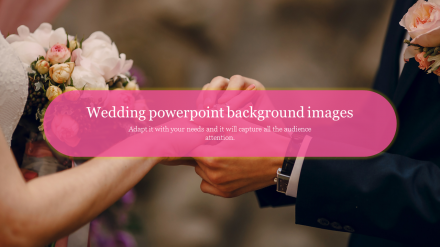 Affordable Wedding PowerPoint Background Images Template