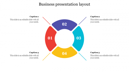 Amazing Business Presentation Layout Template
