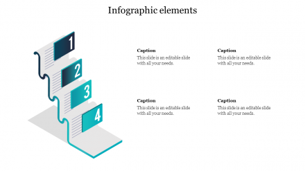 Stunning Infographic Elements Slide Design Template