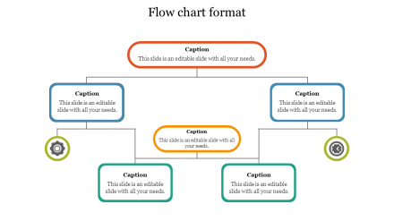 Good-Looking Flow Chart Format PowerPoint Presentation