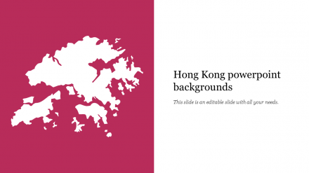 Hong Kong PowerPoint Backgrounds Design
