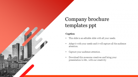 Effective Company Brochure Templates PPT Slide