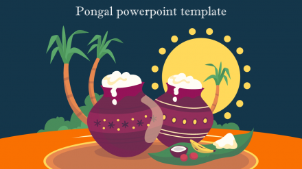 Pongal PowerPoint Template PPT Presentation