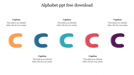 Free - Best C Alphabet PPT Download Slide Presentation Design