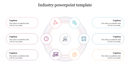 Get Mindblowing Industry PowerPoint Template Slide