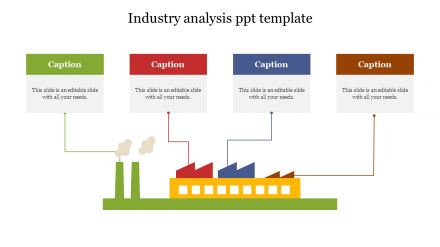 Stunning Industry Analysis PPT Template For Presentation