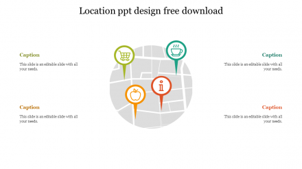 Free - Best Location PPT Design Free Download For Presentation