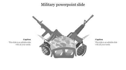 Military PowerPoint Slide Presentation PPT Templates