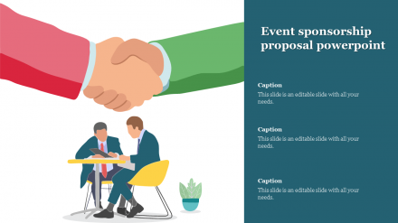 Editable Event Sponsorship Proposal Powerpoint
