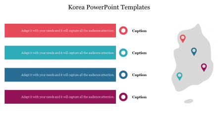 Expeditious Get! Korea PowerPoint Templates PPT Design