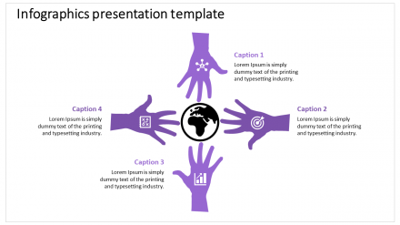 Hand Design Infographic Presentation Template