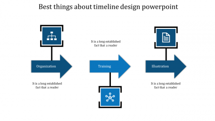 Creative Timeline Design PowerPoint With Three Nodes