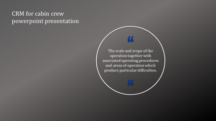 Best CRM For Cabin Crew PowerPoint Presentation Slide
