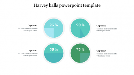 Free - Our Predesigned Harvey Balls PowerPoint Template Designs