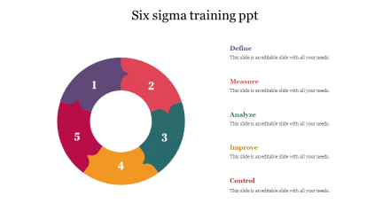 Use Six Sigma Training PPT Presentation