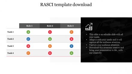 Elegant RASCI Template Download 